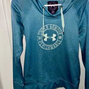 Under Armour Women's Teal Performance Hoodie